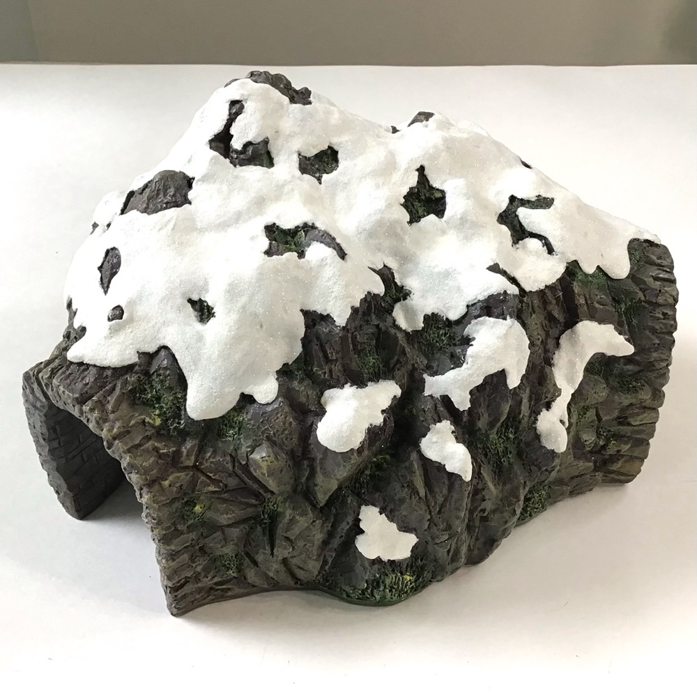 Snow-Covered Holiday Decor Cave
